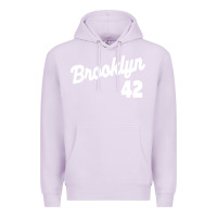 Lilac brooklyn 42 Premium Hoodie - PixelWave