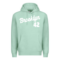 Seafoam brooklyn 42 Premium Hoodie - PixelWave