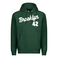 Sports Green brooklyn 42 Premium Hoodie - PixelWave