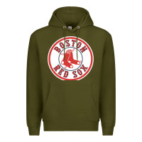 Army Green Boston R e d S o x Premium Hoodie - Craftify