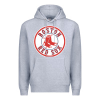 Heather Grey Boston R e d S o x Premium Hoodie - Craftify