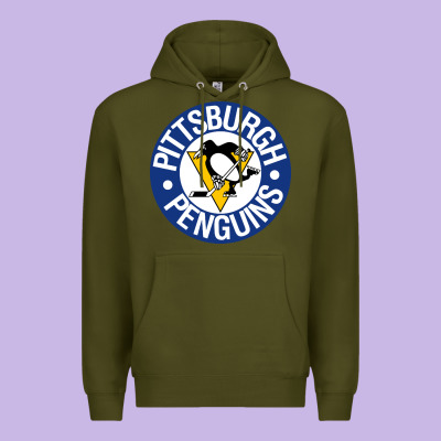 Penguins Player Sky Premium Hoodie Designed By Craftify