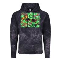 Cloud Black sunglasses background Vintage Hoodie - BarkalooDesign