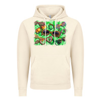 Vintage Artic sunglasses background Vintage Hoodie - BarkalooDesign