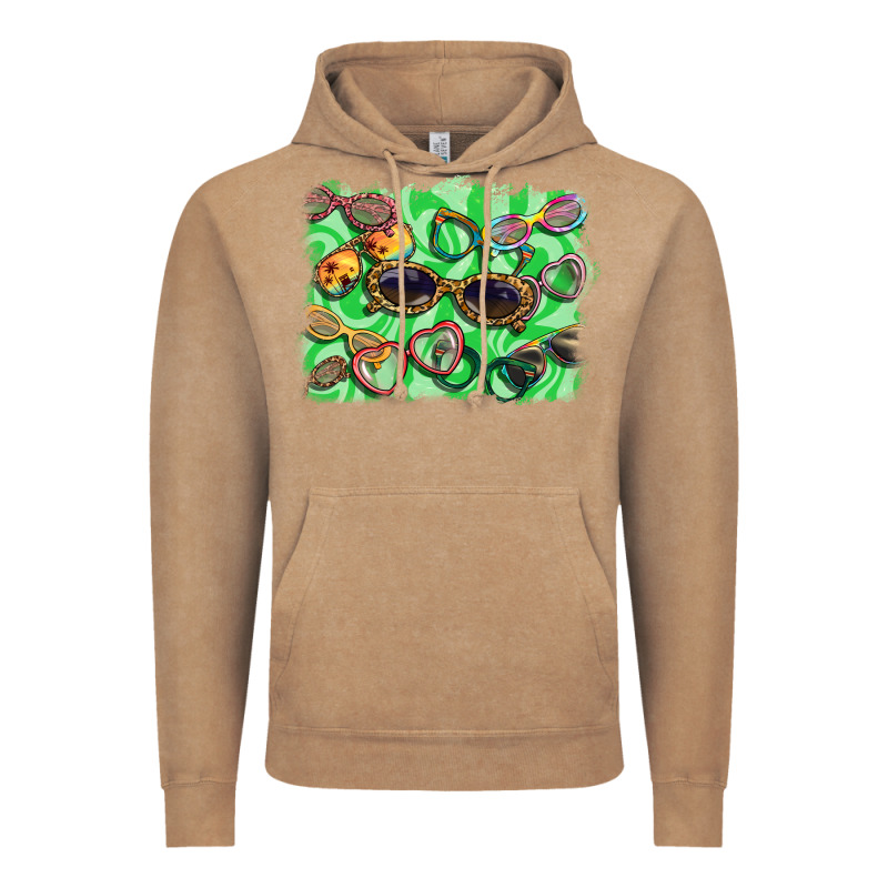 Sunglasses Background Vintage Hoodie by BarkalooDesign | Teevron