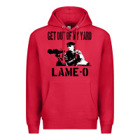 Cardinal get out of my yard lame o the burbs quote the burbs Premium Hoodie - Craftify