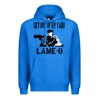 True Royal get out of my yard lame o the burbs quote the burbs Premium Hoodie - Craftify