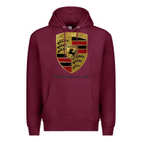 Burgundy .Porches new Premium Hoodie - Craftify