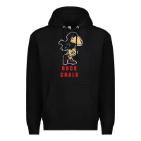 Black Vintage jayhawk ku Premium Hoodie - Craftify