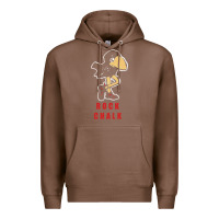 Chestnut Vintage jayhawk ku Premium Hoodie - Craftify