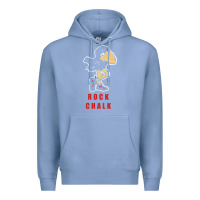 Colony Blue Vintage jayhawk ku Premium Hoodie - Craftify