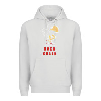 Dove Grey Vintage jayhawk ku Premium Hoodie - Craftify