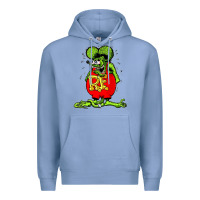 Colony Blue Official Rat Fink Original Merchandise 1 Premium Hoodie - Craftify