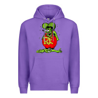 Purple Official Rat Fink Original Merchandise 1 Premium Hoodie - Craftify