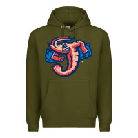 Army Green jacksonville jumbo shrimp Premium Hoodie - Craftify