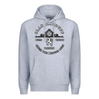Heather Grey clan macduff scottish kilt highland games t shirt Premium Hoodie - Craftify