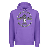 Purple clan macduff scottish kilt highland games t shirt Premium Hoodie - Craftify