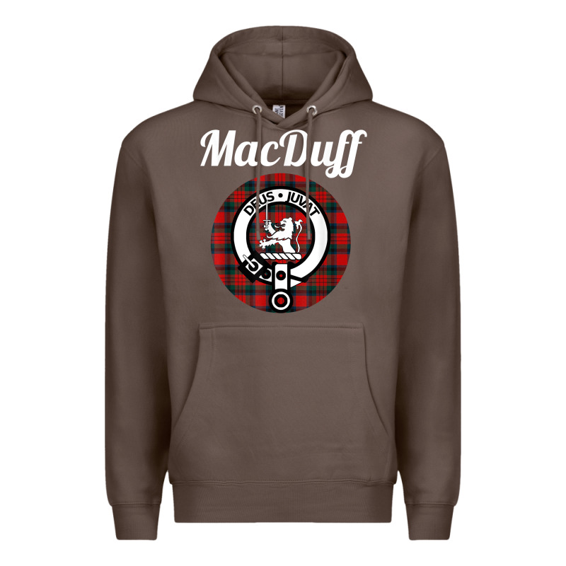 Macduff Clan Scottish Name Coat Of Arms Tartan Premium Hoodie by Craftify | Teevron