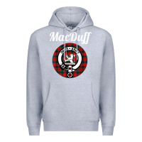 Heather Grey MacDuff Clan Scottish Name Coat Of Arms Tartan Premium Hoodie - Craftify