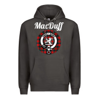 Smoke MacDuff Clan Scottish Name Coat Of Arms Tartan Premium Hoodie - Craftify