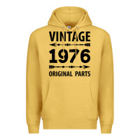Antique Gold VINTAGE 1976 ORIGINAL PARTS Premium Hoodie - Craftify