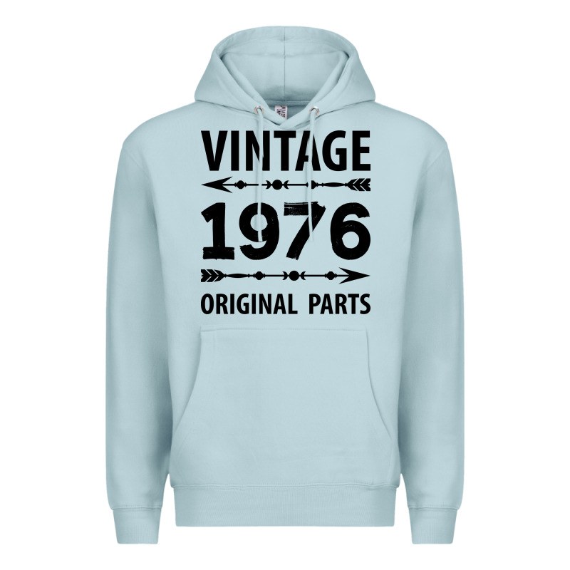Vintage 1976 Original Parts Premium Hoodie by Craftify | Teevron