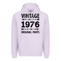 Lilac VINTAGE 1976 ORIGINAL PARTS Premium Hoodie - Craftify