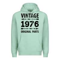 Seafoam VINTAGE 1976 ORIGINAL PARTS Premium Hoodie - Craftify