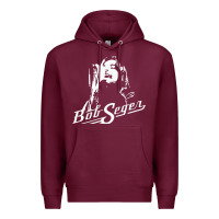 Burgundy seger merchandise Premium Hoodie - Craftify