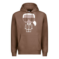 Chestnut KARLS LAGERFELDS Premium Hoodie - Craftify