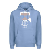 Colony Blue KARLS LAGERFELDS Premium Hoodie - Craftify