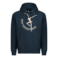 Navy dancing pose Premium Hoodie - Craftify