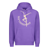 Purple dancing pose Premium Hoodie - Craftify
