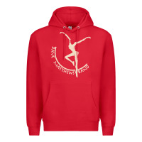 Red dancing pose Premium Hoodie - Craftify