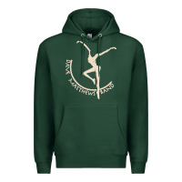 Sports Green dancing pose Premium Hoodie - Craftify