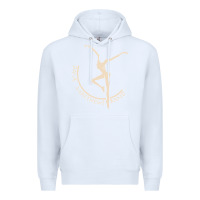 White dancing pose Premium Hoodie - Craftify