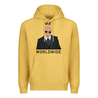 Antique Gold Pitbull Mr Worldwide Classic Premium Hoodie - Craftify