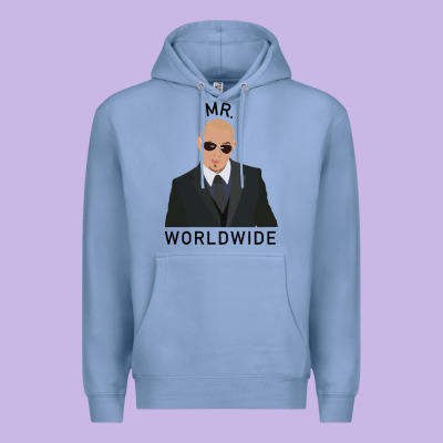 Pitbull Mr Worldwide Classic Premium Hoodie Designed By Craftify