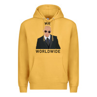 Mustard Pitbull Mr Worldwide Classic Premium Hoodie - Craftify