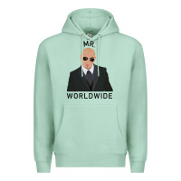 Seafoam Pitbull Mr Worldwide Classic Premium Hoodie - Craftify