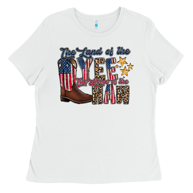 The Land Yee The Home Of The Haw Ladies Tee by RacoonDesign | Teevron