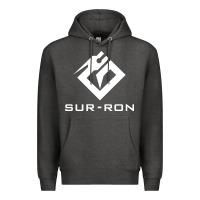 Charcoal Heather sur ron 3 wht music Premium Hoodie - Craftify