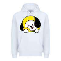 White bt21 chimmy jimin bts Premium Hoodie - Craftify