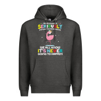 Charcoal Heather people should seriously stop expecting normal from me Premium Hoodie - Craftify