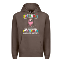 Coffee people should seriously stop expecting normal from me Premium Hoodie - Craftify