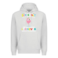 Dove Grey people should seriously stop expecting normal from me Premium Hoodie - Craftify