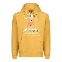 Mustard people should seriously stop expecting normal from me Premium Hoodie - Craftify