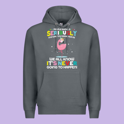People Should Seriously Stop Expecting Normal From Me Premium Hoodie Designed By Craftify