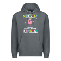 Rock people should seriously stop expecting normal from me Premium Hoodie - Craftify