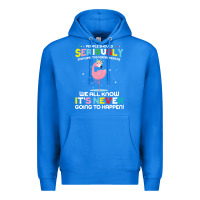 True Royal people should seriously stop expecting normal from me Premium Hoodie - Craftify